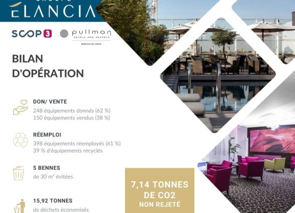 Une seconde vie pour le mobilier du Pullman Montpellier Centre