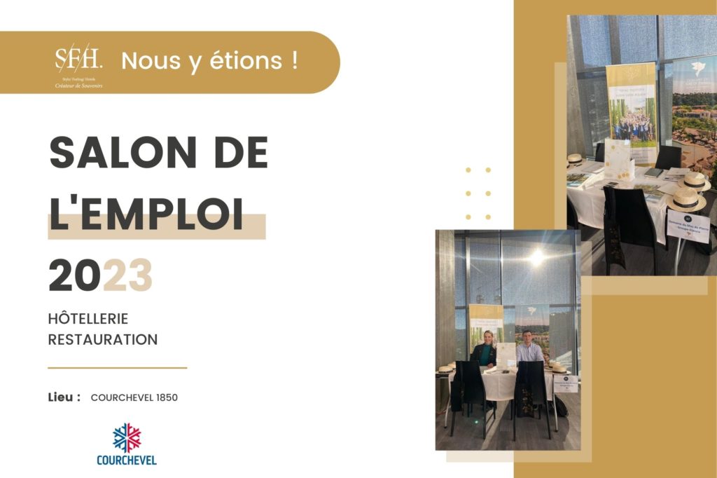 Le Groupe SFH présent sur le « Salon de l’emploi 2023 » à Courchevel